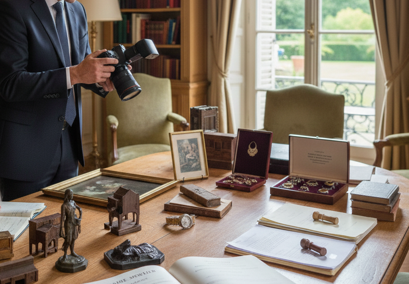 estimation de meuble lors d'une succession