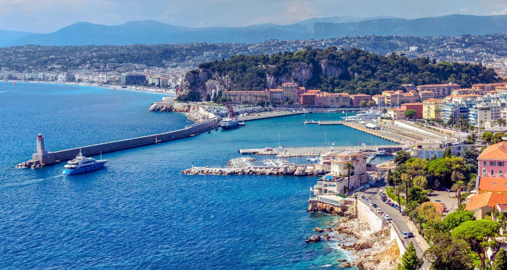 Vue de Nice depuis le Mont Boron
